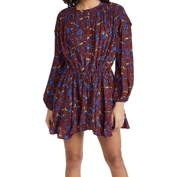 Free People - Women's Flower Fields Mini Dress - Picture 12 of 12